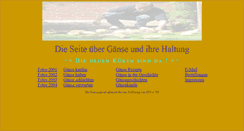 Desktop Screenshot of gaensevater.de